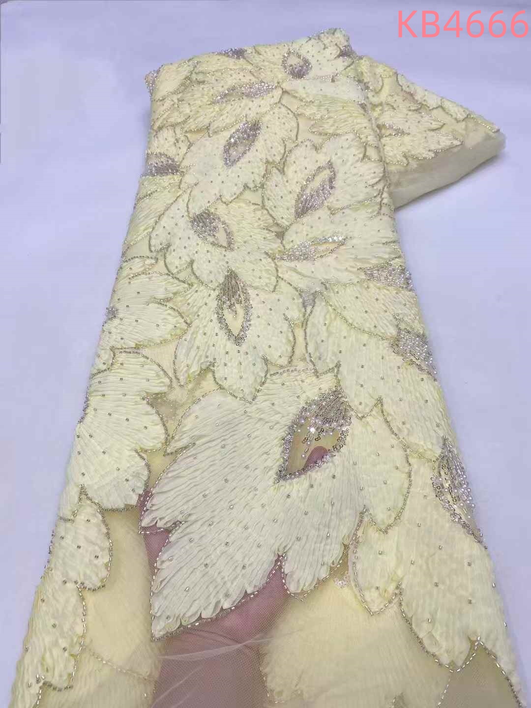Sewing Net - 5 ярдов 3D цветочная кружевная ткань