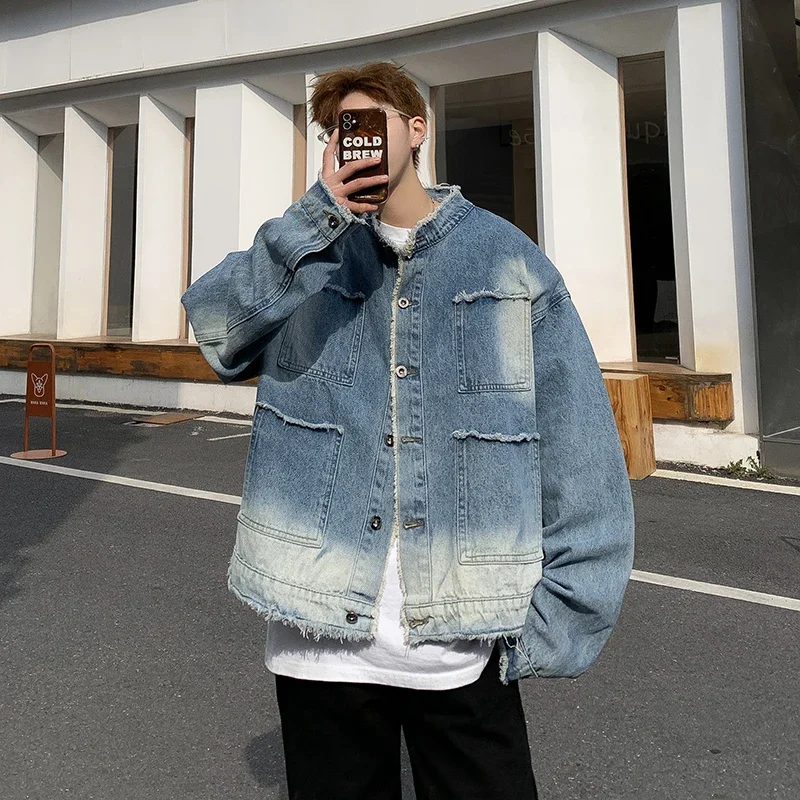 Sewing Jackets - Мужская джинсовая куртка в американском ретро-стиле