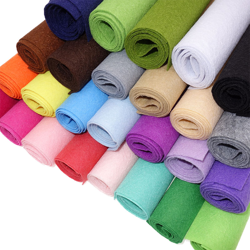 Textile And Sewing Materials - Фетровая ткань Нетканый фетр Лист ткани