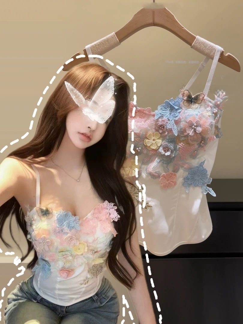 Sewing Vest - Женский летний топ Pure Desire из