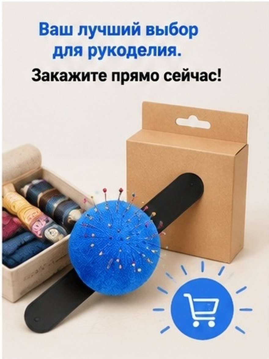 Sewing Pin Cushion - Держатель для игл, подушечка для булавок