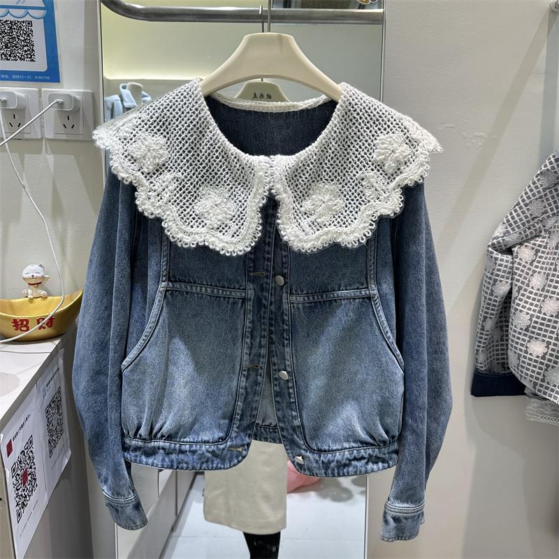 Sewing Jackets - Женская весенне-осенняя новая джинсовая куртка в