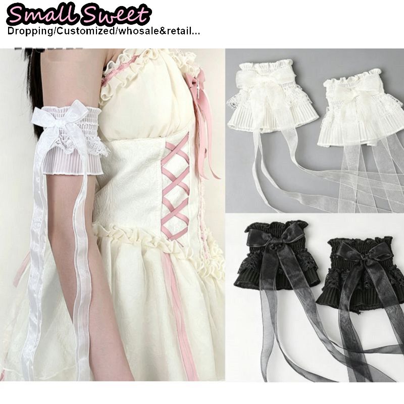 Sewing Textiles - Женские нарукавники Y2K Yami Kawaii Girl